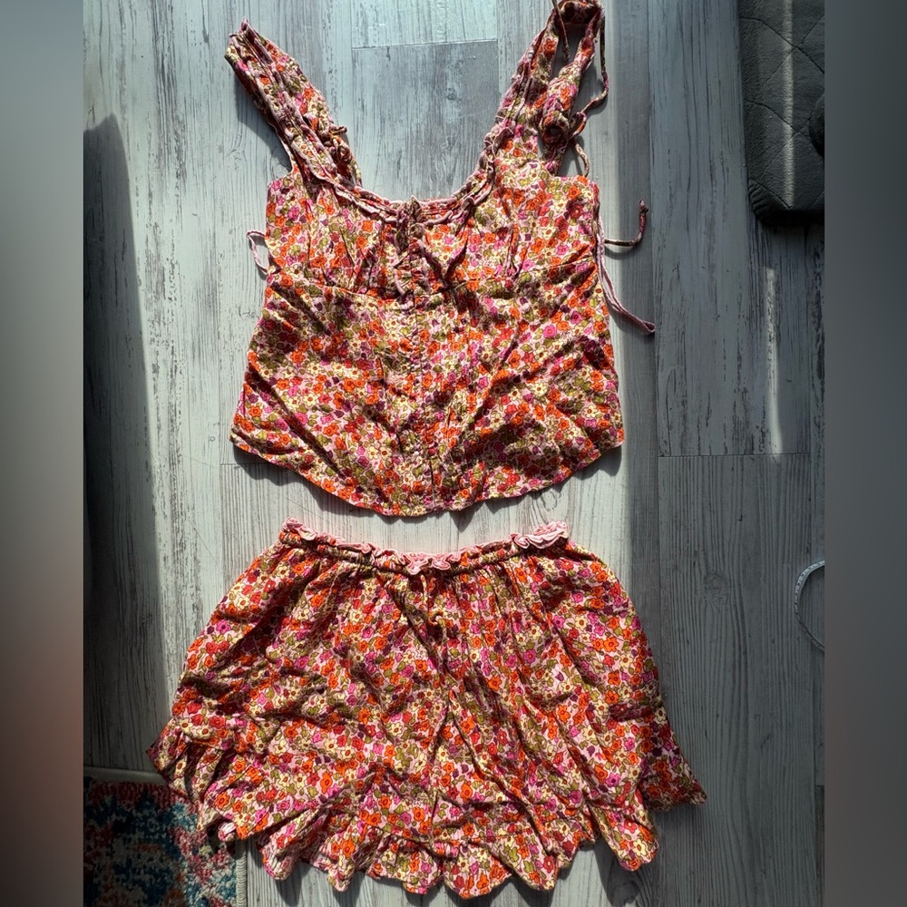 Free People Ellia Printed Set - Picture 3 of 7
